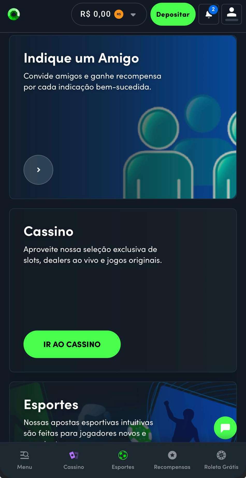 Captura de tela do melhor site de apostas JonBet.