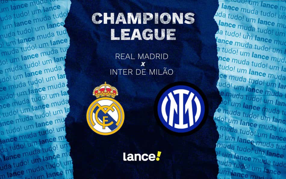 Real Madrid e Inter de Milão se enfrentam no Santiago Bernabéu pela Champions League
