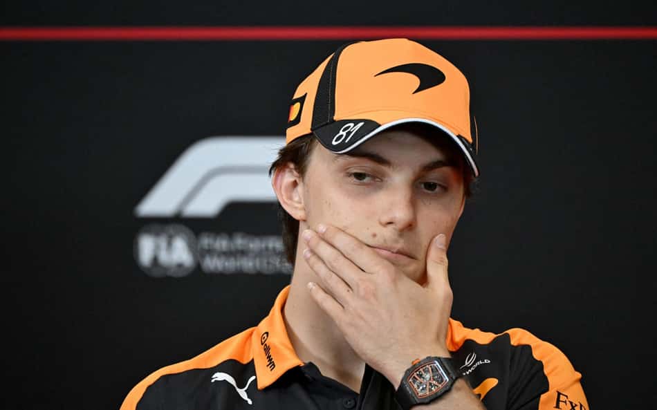 Oscar Piastri em coletiva do GP da Hungria pela F1 2026
