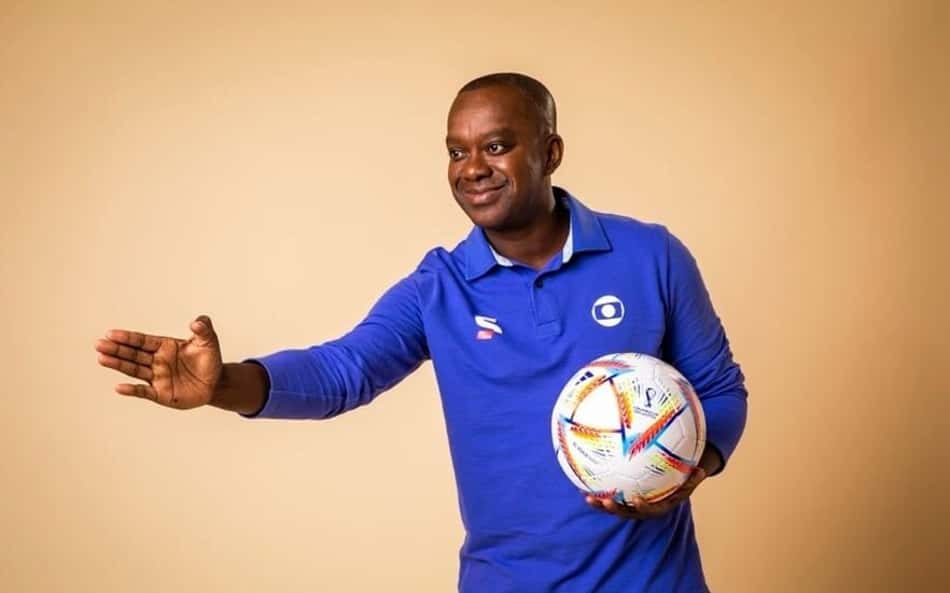 PC Oliveira concordou com a decisão da arbitragem em Palmeiras x Cruzeiro (Foto: Divulgação Globo)
