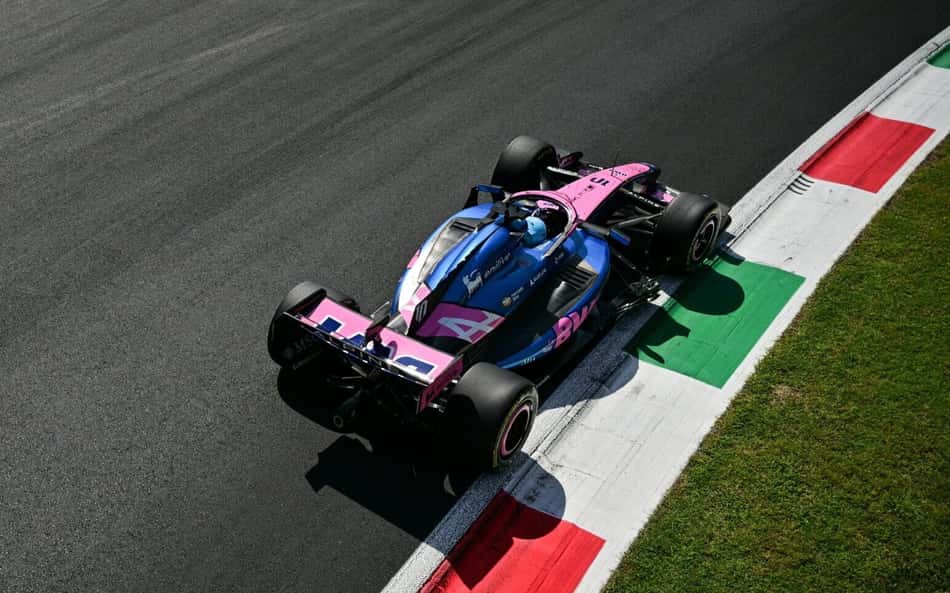 Pierre Gasly em ação no GP da Itália pela F1 2026