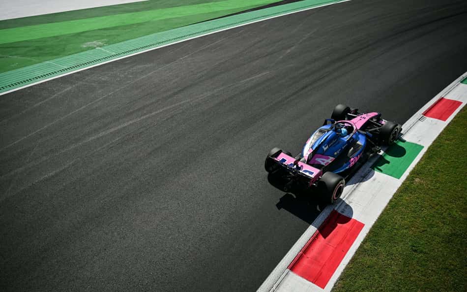 Pierre Gasly em ação no GP da Itália pela F1 2026