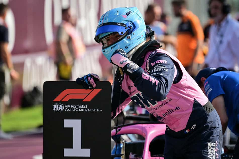 Pierre Gasly comemora pole no GP da Itália pela F1 2026