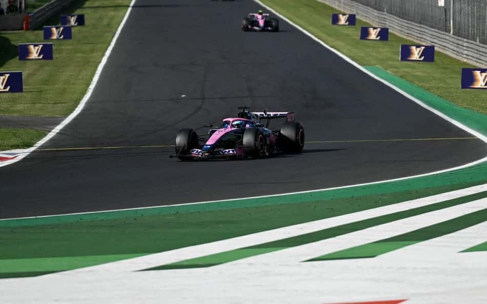 Pierre Gasly em ação no GP da Itália pela F1 2026