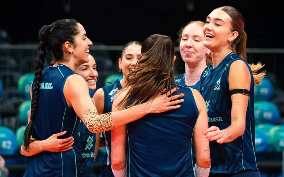 AO VIVO: siga Brasil x Venezuela pelo Sul-Americano feminino de vôlei