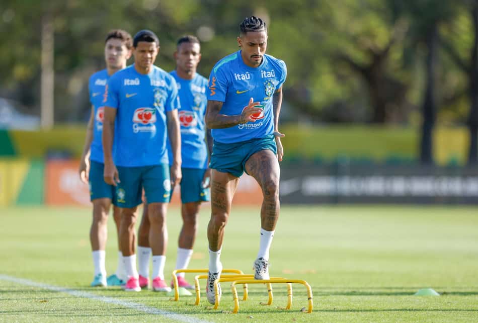 Seleção Brasileira treina em Brisbane, na Austrália