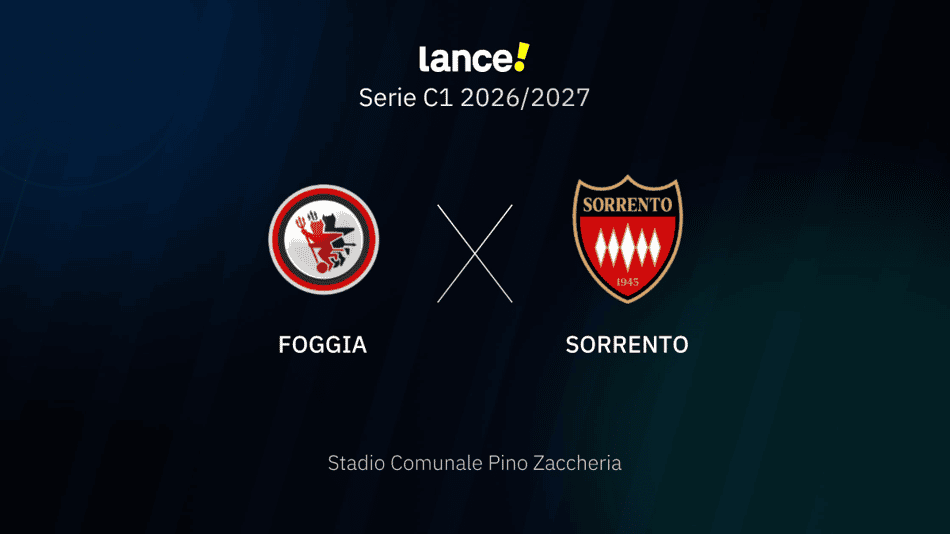 Serie C1 2026/2027 - Foggia x Sorrento