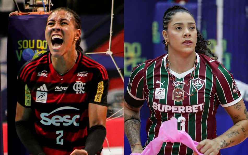 Sem futebol, Flamengo e Fluminense abrem temporada do vôlei com clássico