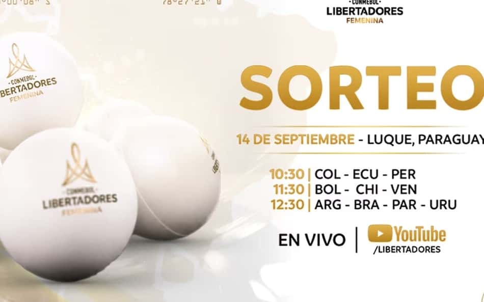 Libertadores Feminina 2026: sorteio da fase de grupos tem data definida