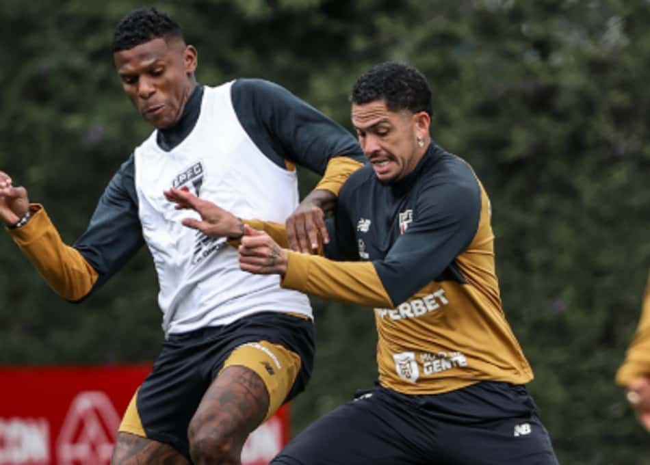 treino do São Paulo