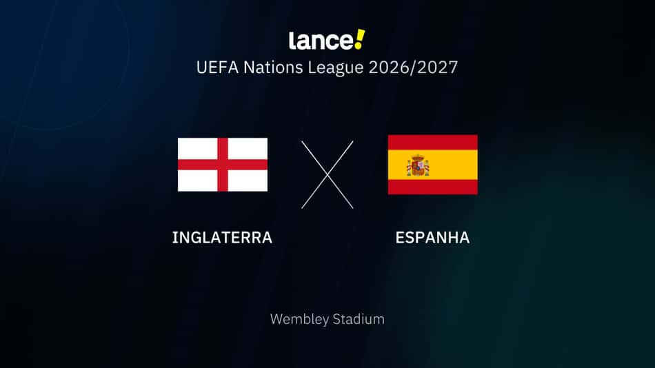 UEFA Nations League 2026/2027 - Inglaterra x Espanha