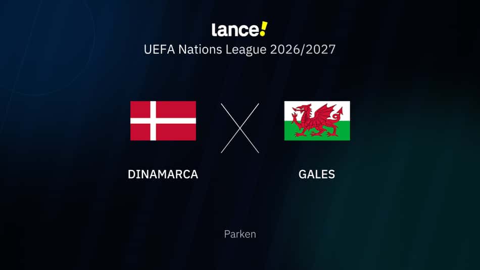 UEFA Nations League 2026/2027 - Dinamarca x Gales