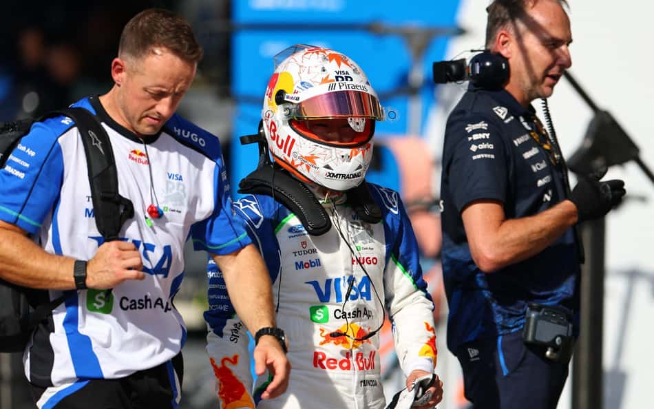 Yuki Tsunoda no GP da Itália pela F1 2026