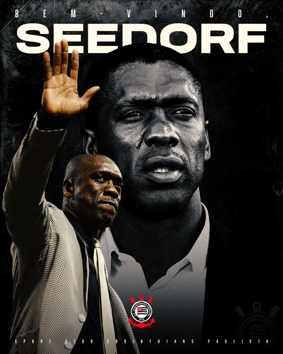 Seedorf foi anunciado como novo treinador do Corinthians neste domingo (11)