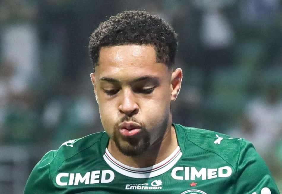 Vitor Roque, centroavante do Palmeiras
