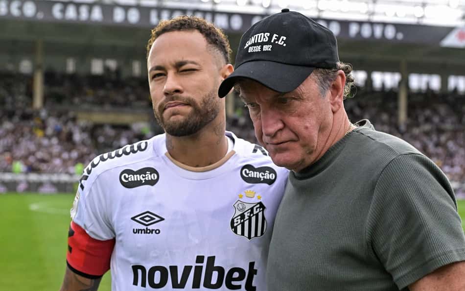 Cuca e Neymar