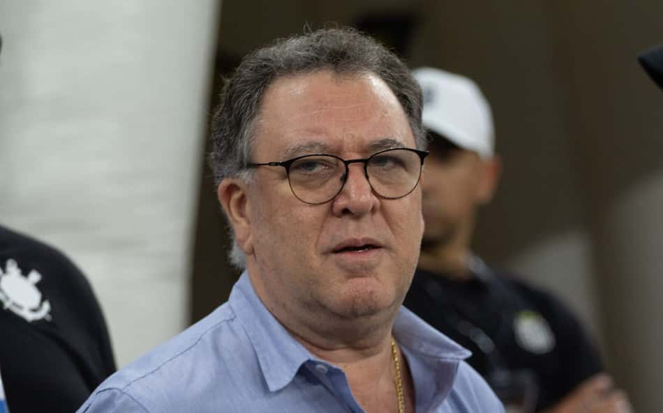 Marcelo Teixeira, presidente do Santos