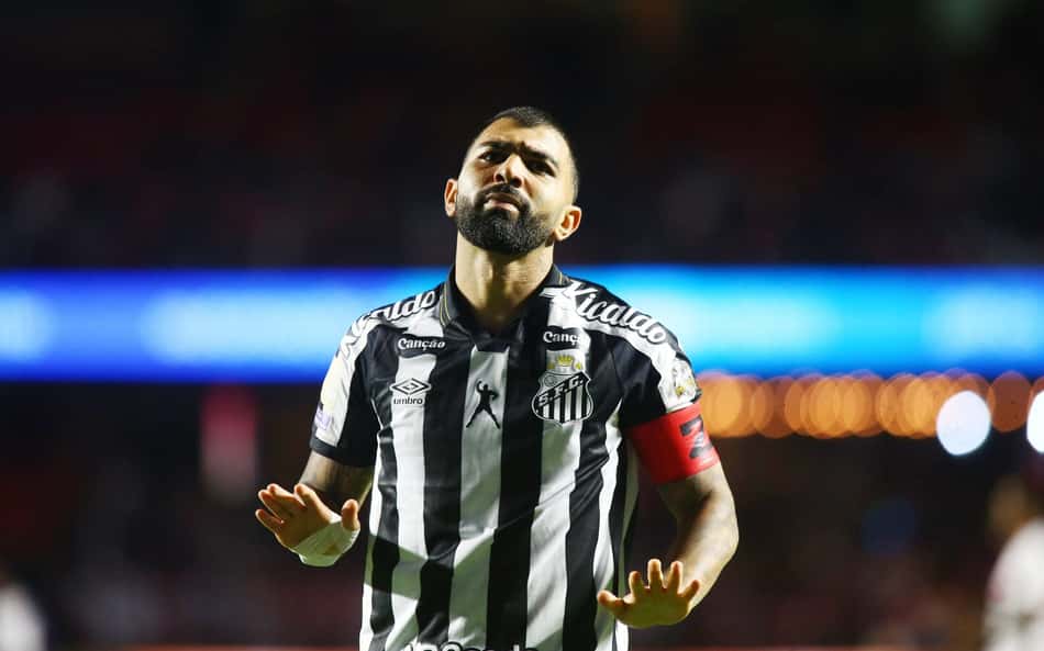 Gabigol, atacante do Santos