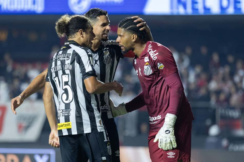 Diógenes, goleiro do Santos