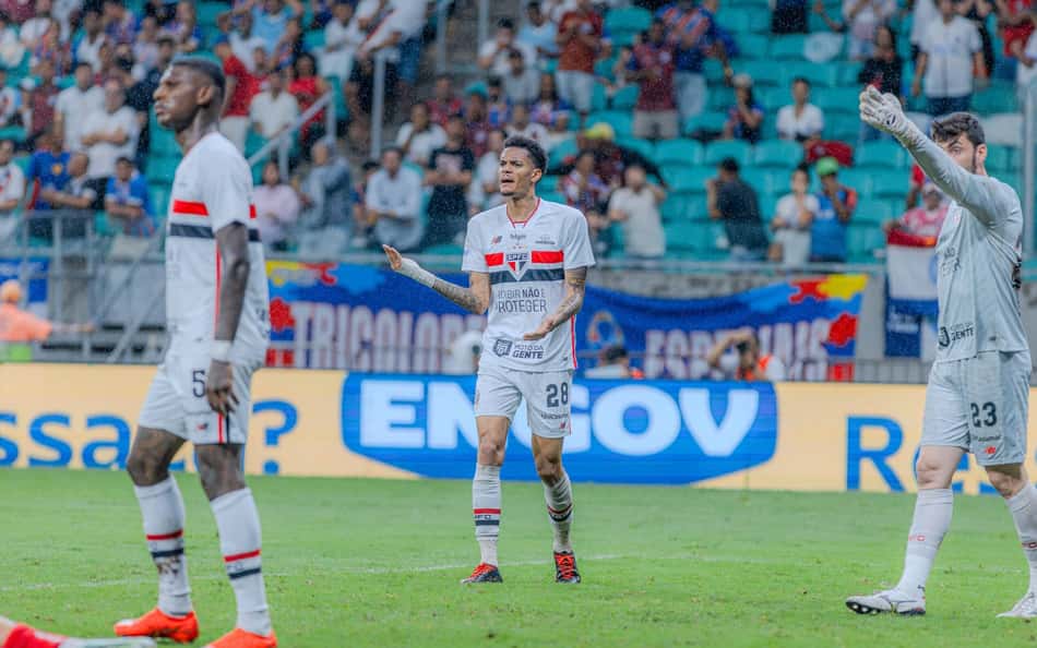 Jogadores do São Paulo