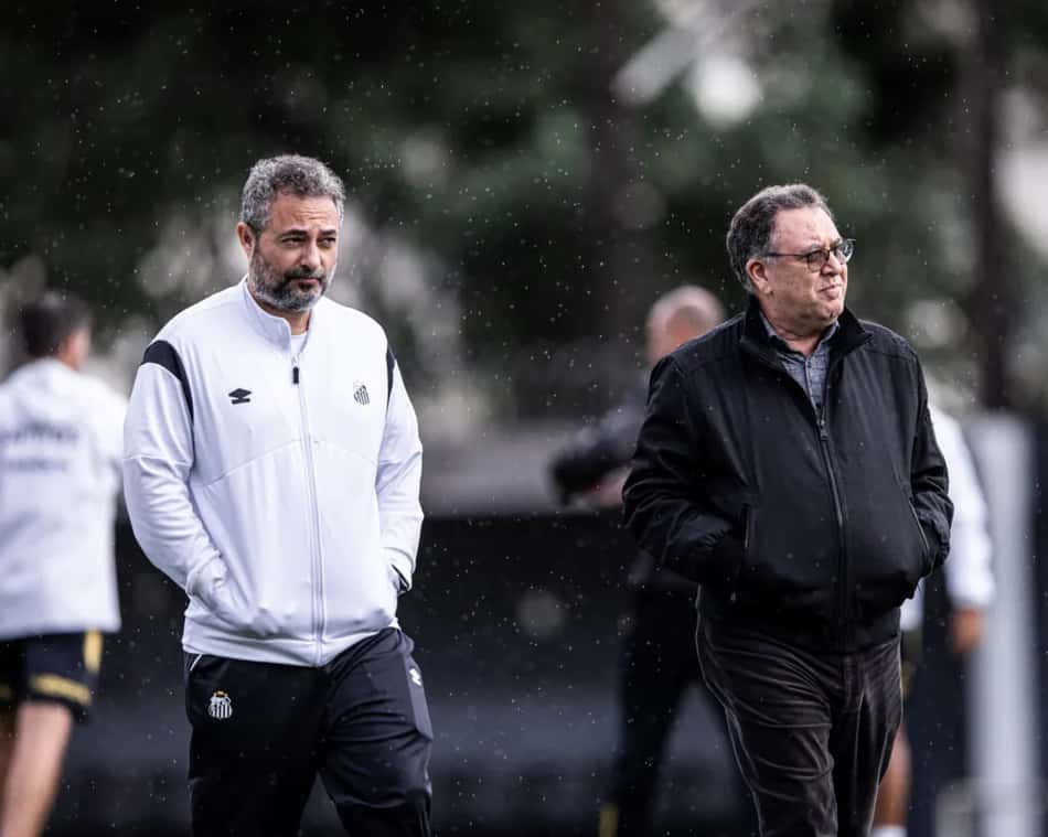 Alexandre Mattos e Marcelo Teixeira juntos.