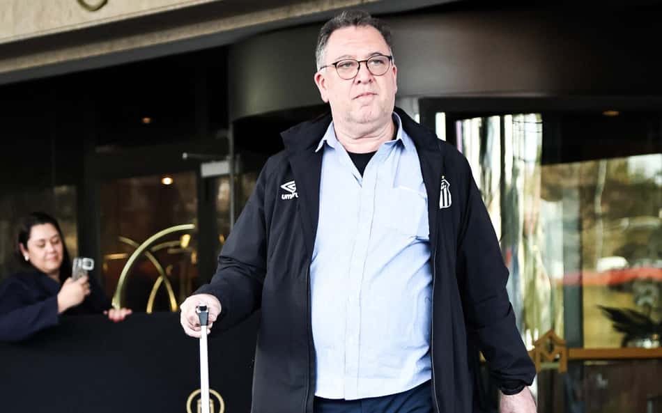Marcelo Teixeira, presidente do Santos.