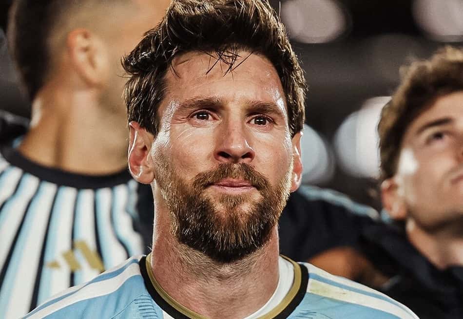 A emoção de Messi na despedida da seleção argentina