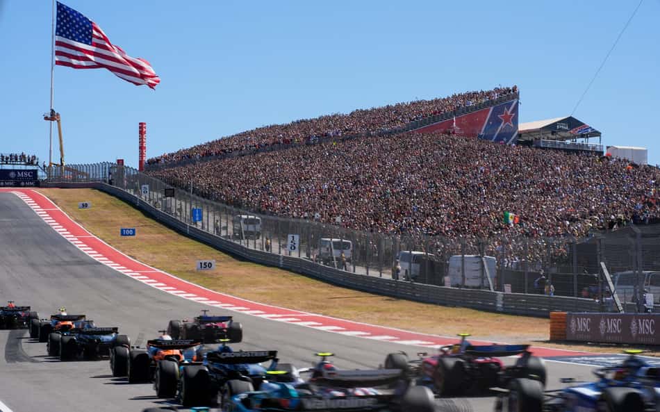 Corrida do GP dos EUA de Fórmula 1 (Foto: ohn Locher / POOL / AFP)