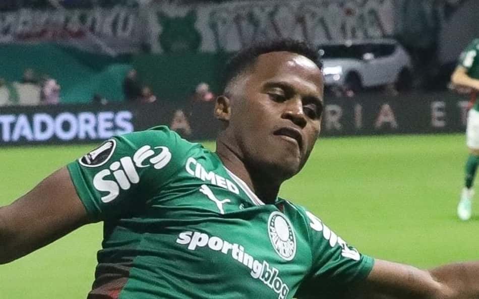 Jhon Arias em Palmeiras x Fluminense
