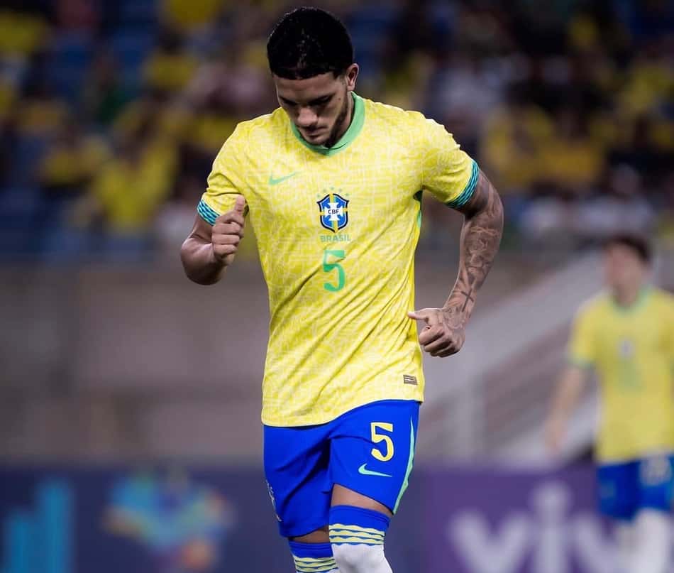 Andrey na Seleção Brasileira sub-17