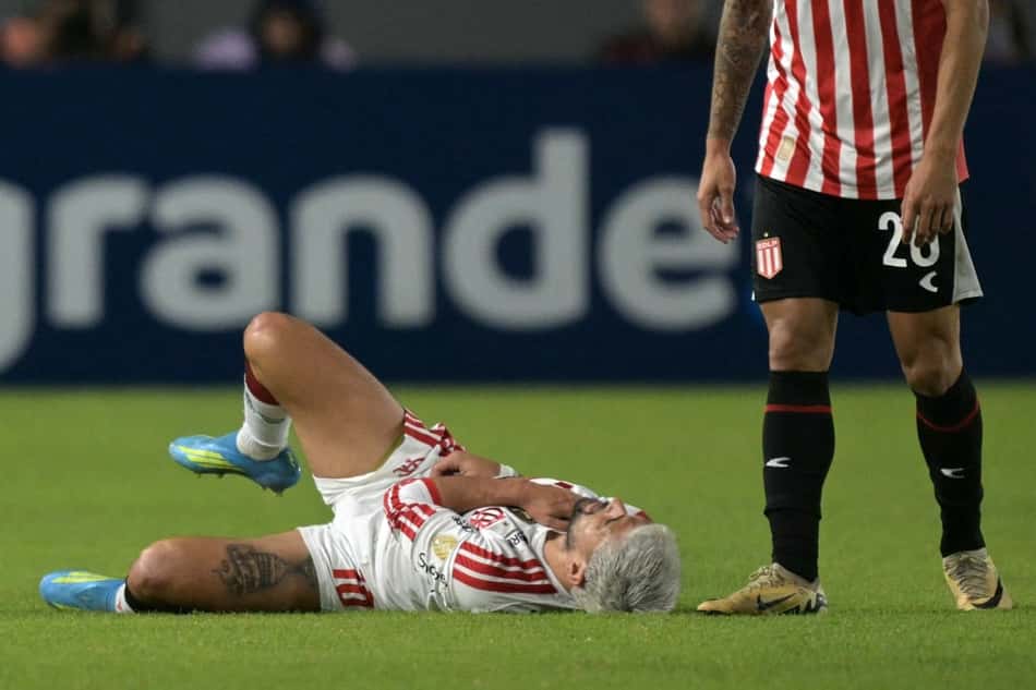 Arrascaeta em Estudiantes x Flamengo