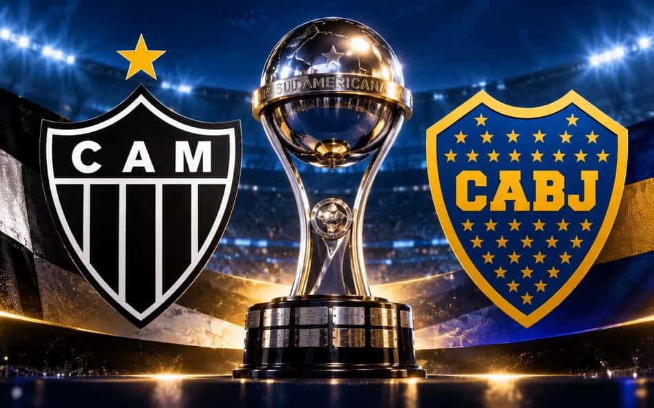Atlético-MG x Boca Juniors - final da Sul-Americana