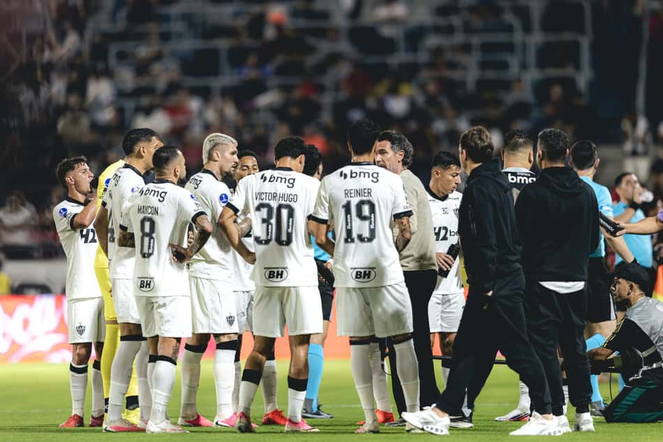 Atlético x Bragantino (Foto: Pedro Souza / Atlético)