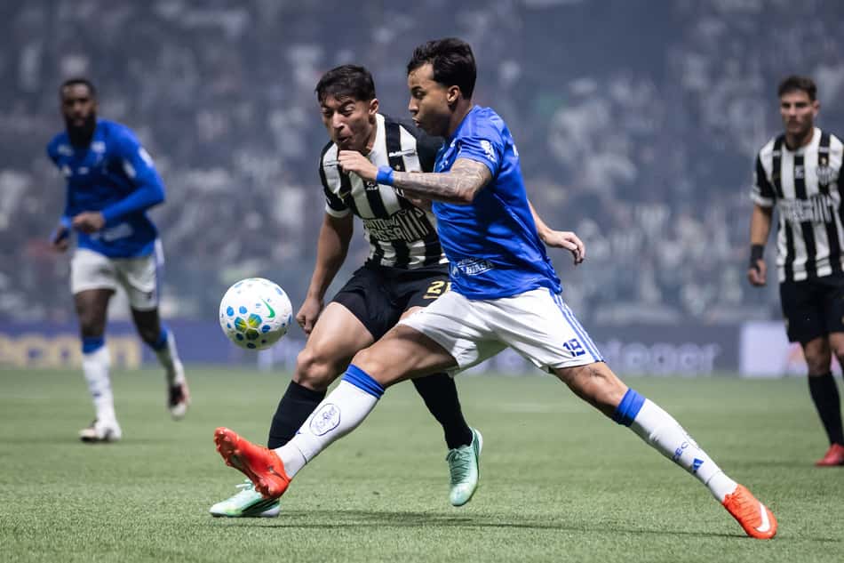 Atlético-MG x Cruzeiro na Arena MRV; crédito Gustavo Aleixo/Cruzeiro.