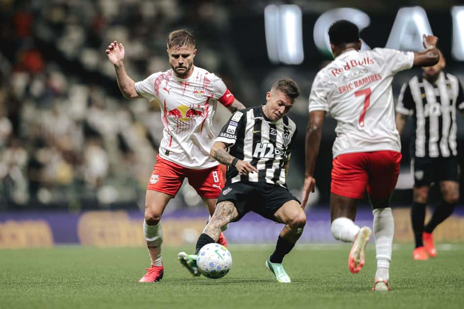 Galo x Bragantino (Foto: Pedro Souza / Atlético)