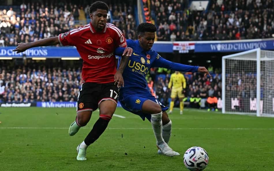 Gol anulado de Estêvão em Chelsea x United repercute: 'Pecado'