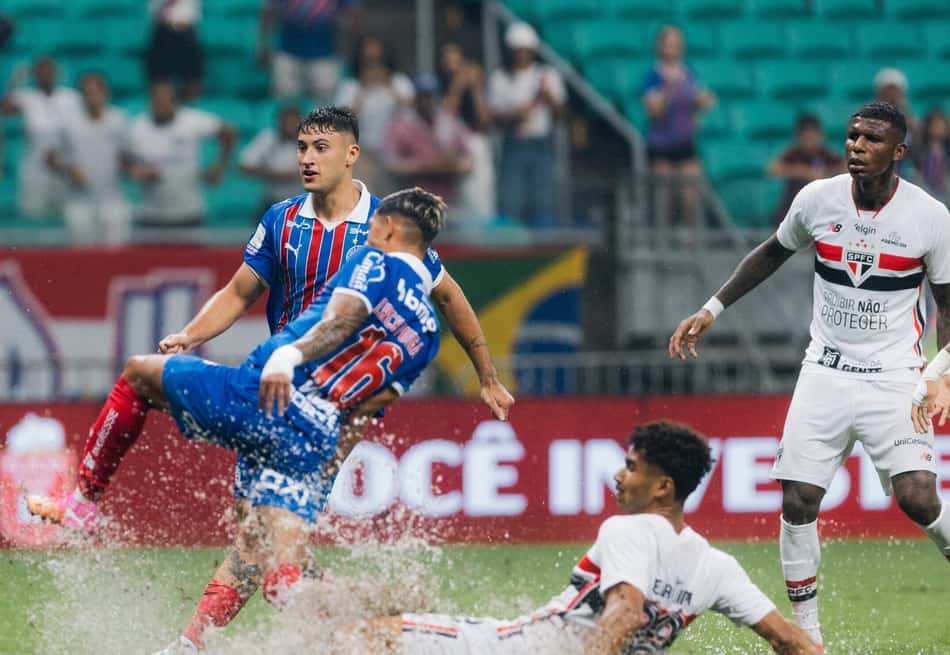 Bahia e São Paulo se enfrentam na Fonte Nova pelo Brasileirão