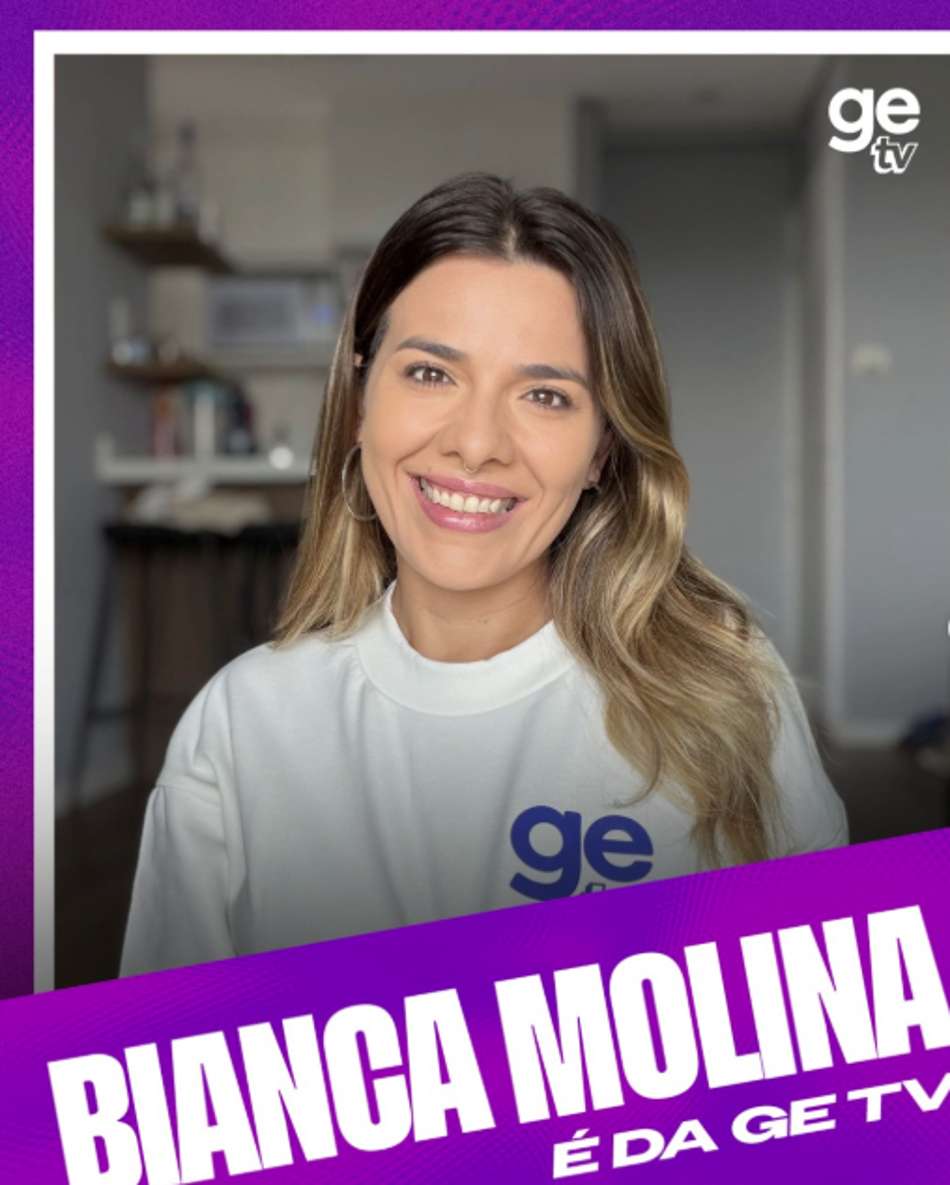 Bianca Molina é o novo reforço da Ge TV, do Grupo Globo