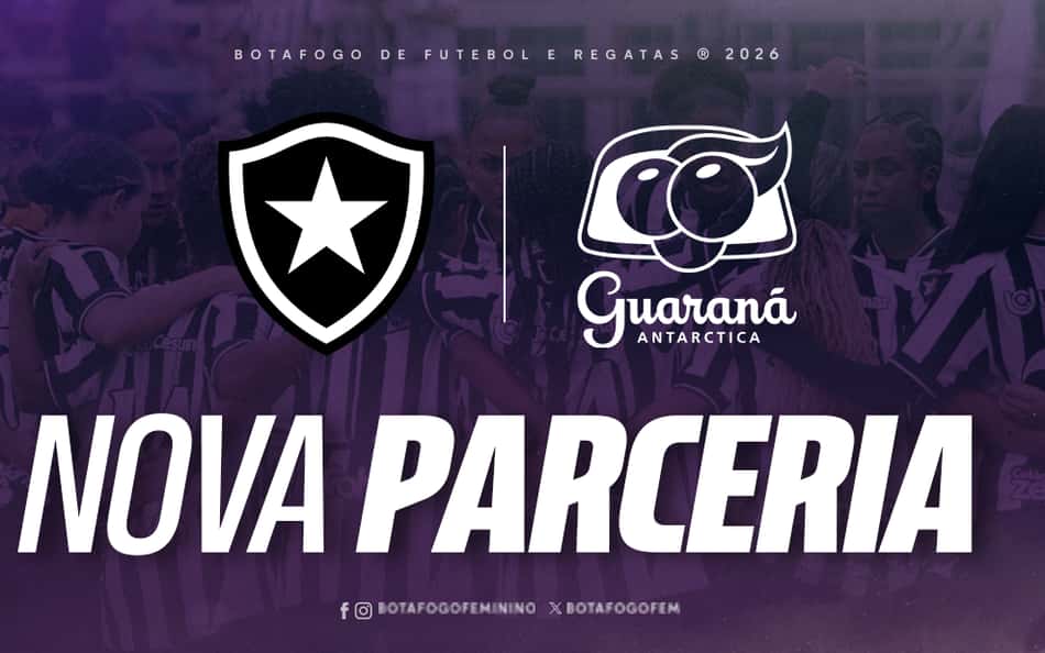 Botafogo anuncia patrocínio do Guaraná Antarctica para o time feminino