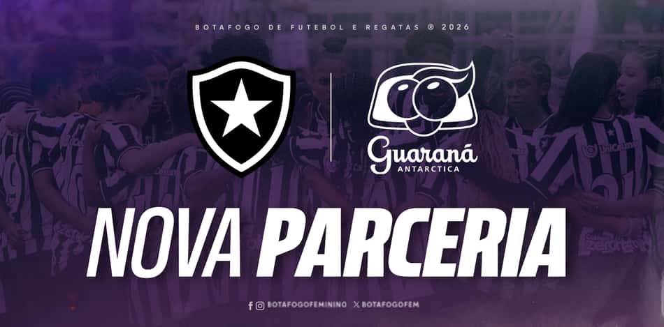 Guaraná Antarctica agora patrocina o time feminino do Botafogo