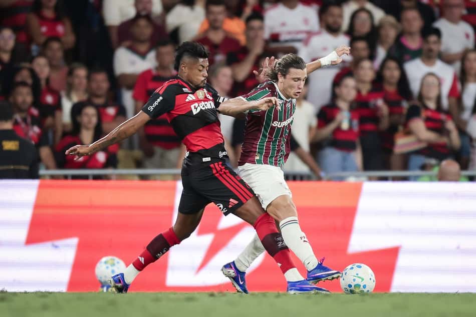 Bruno Henrique em Fluminense x Flamengo