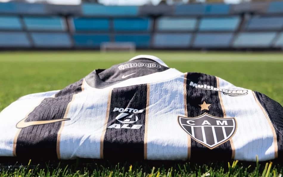 Camisa no centenário (Foto: Pedro Souza / Atlético)