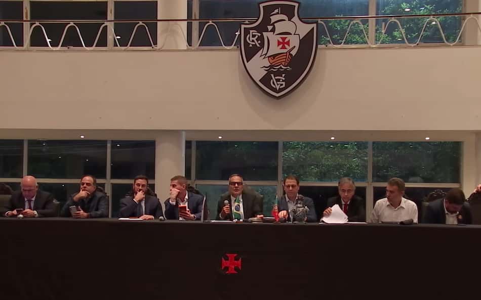 Reuniao do conselho deliberativo do Vasco
