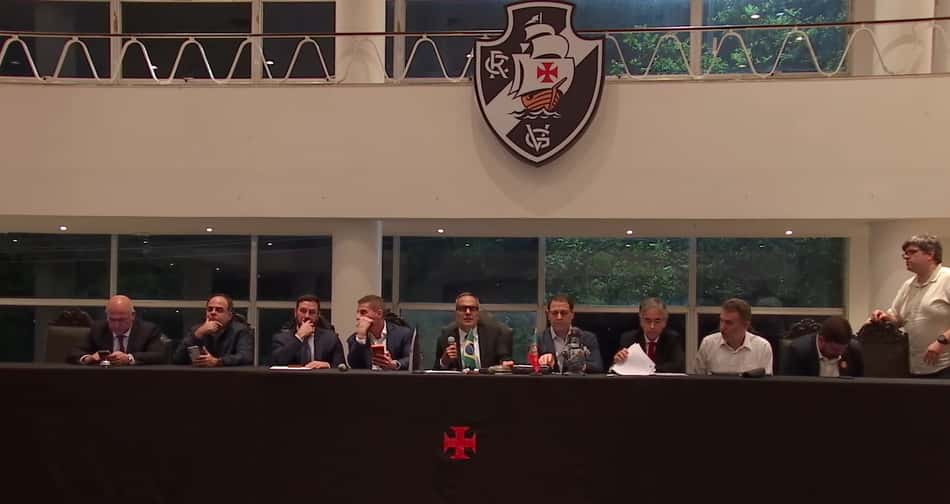 Reuniao do conselho deliberativo do Vasco