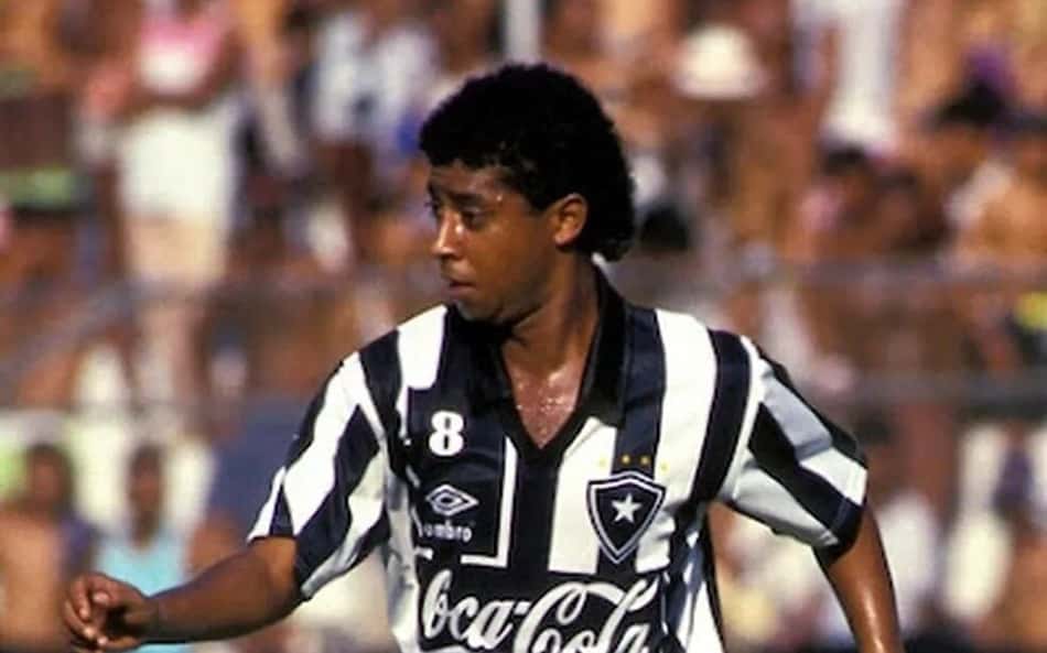 Carlos Alberto durante jogo pelo Botafoto