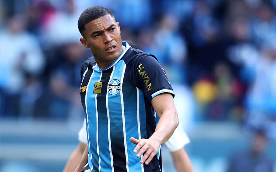 Carlos Vinicius em Grêmio x São Paulo