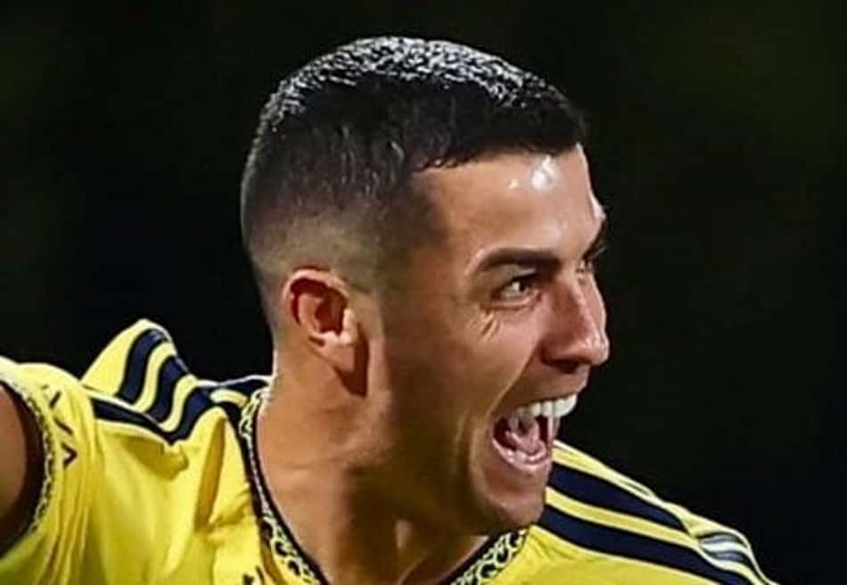 Cristiano Ronaldo celebra gol pelo All Nassr