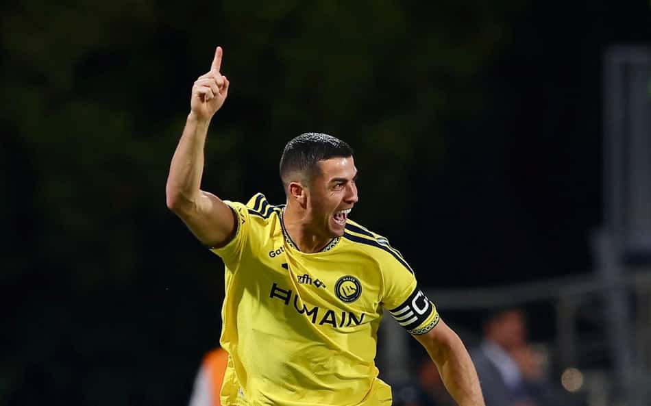 Cristiano Ronaldo celebra gol pelo All Nassr