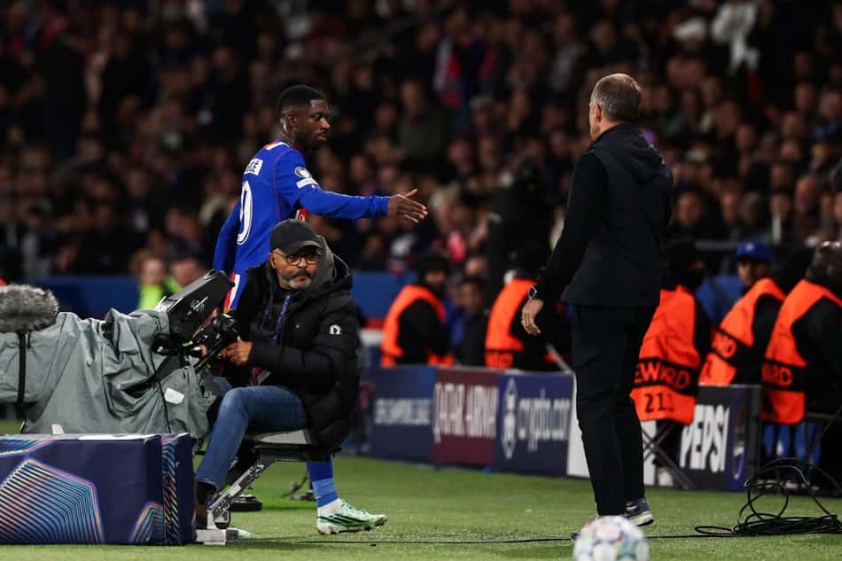 Demebele sai lesionado de jogo do PSG