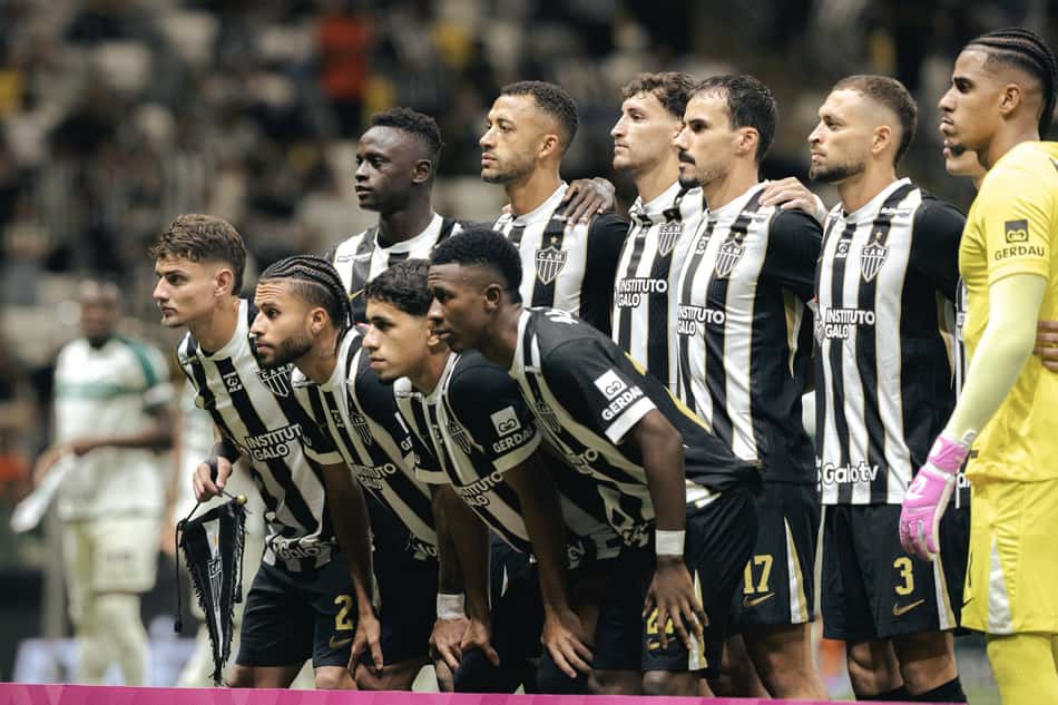 Equipe do Atlético Mineiro (Foto: Pedro Souza / Atlético)